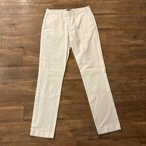 White J. Crew Pants